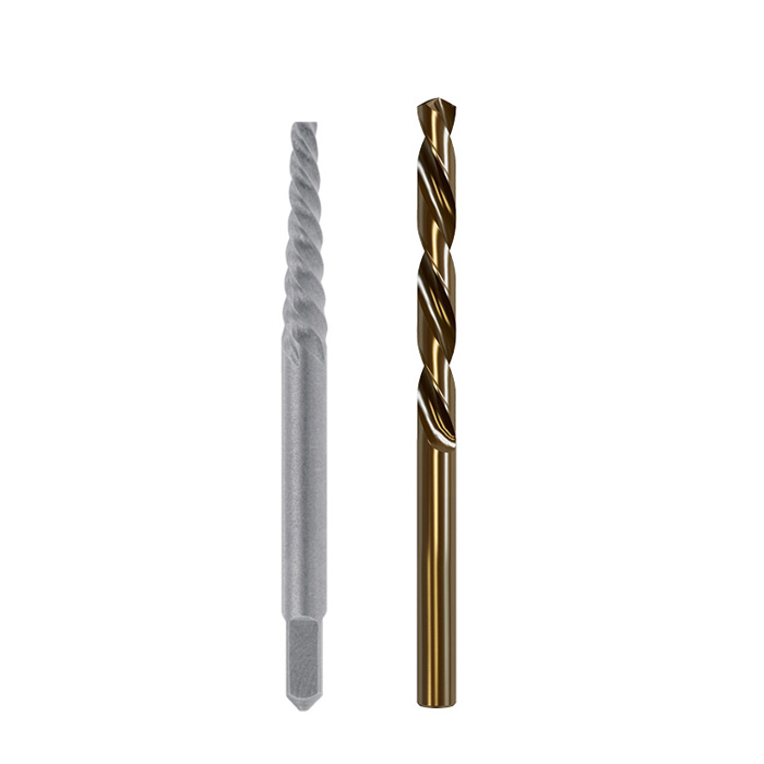 Left Hand Drill Bits and Screw Extractors