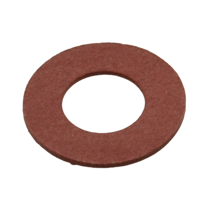 Red Fibre Flat Round Washers