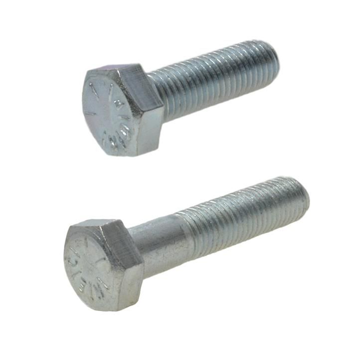 Assorted 3/8" UNF Zinc Plated Bolts With Shanks & Set Screw Fully Threaded Bolts 