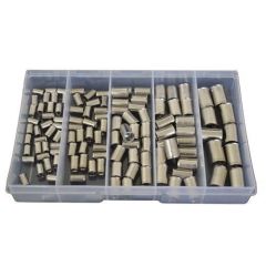 120 Piece M4 M5 M6 M8 M10 Countersunk Nutsert Stainless G304 Assortment Grab Kit181