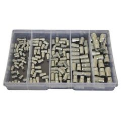 145 Piece M3 M4 M5 M6 M8 Countersunk Nutsert Zinc Assortment Grab Kit187