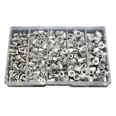 350 Piece M3 M4 M5 M6 Large Flange Nutsert Aluminium Assortment Grab Kit192
