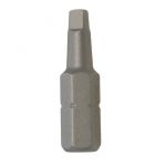 SQ2 x 25mm Alpha Square Insert Standard Driver Bit SQ225S