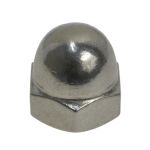 #8-32 x 32 TPI UNC Coarse Stainless A2-70 G304 1 Piece Dome Nuts SAE J483