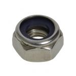M20 x 2.50p Metric Coarse Stainless A4-70 G316 Hex Nyloc Nuts DIN 985