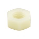 M6 x 1.00p Metric Coarse Nylon Hex Standard Nuts DIN 934
