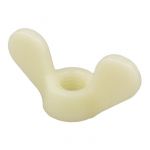 M6 x 1.00p Metric Coarse Nylon Wing Nuts UNI 5448