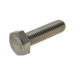 M10 x 1.50p Metric Coarse Stainless A2-70 G304 Hex Set Screw / Hex Bolts DIN 933