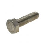 M10 x 1.50p Metric Coarse Stainless A4-70 G316 Hex Set Screw / Hex Bolts DIN 933