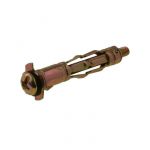 M4 x 30mm (Wall Thickness 0-5mm) Zinc Yellow Bremick Hollow Wall Anchors