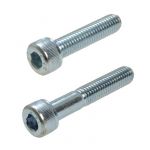 M4 x 0.70p Metric Coarse Zinc Class 12.9 Socket (3mm Key) Head Cap Screws DIN 912 / ISO 4762