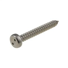 6g (3.50mm) Stainless A2-70 G304 Pan Eye Drive (#6) Security Self Tapping Screws
