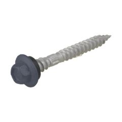 12g (5.50mm) x 50mm NEO Ironstone Hex Flange Timber T17 Top Grip Roofing Screw Galvanised