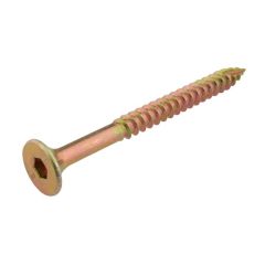 14g (6.30mm) Bugle Batten In/Hex (5mm) Timber T17 Screws Zinc Yellow