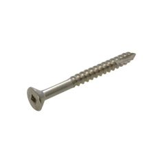 10g (4.8mm) Stainless A4-70 G316 Standard Head Square (SQ2) Decking Timber Screws