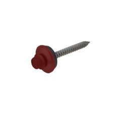 14g (6.30mm) x 50mm Manor Red Cyclone BRA / Multiseal Hex Flange (3/8") Timber T17 Roofing Screw Galvanised