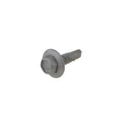 8g (4.20mm) Galvanised Hex Flange (1/4") Coarse Metal Self Drilling Screws