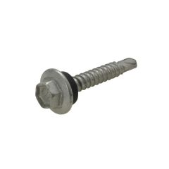 10g (4.80mm) NEO Galvanised Hex Flange (5/16") Coarse Metal Self Drilling Screws