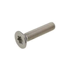 M3 x 0.50p Metric Coarse Stainless A2-70 G304 Countersunk Torx (T10) Machine Screws ISO 10642