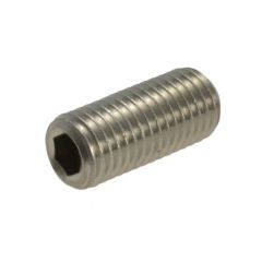 #0-80 TPI UNF Fine Stainless A2-70 G304 Cup Point Socket (0.028" Key) Set Screws Grub ANSI B18.3