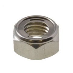M24 x 3.00p Metric Coarse Stainless A2-70 G304 Hex All Metal Lock Nuts DIN 980
