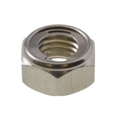 M4 x 0.70p Metric Coarse Stainless A2-70 G304 Hex All Metal Lock Nuts