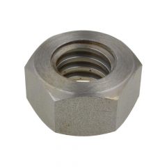 1/2" x 6 TPI ACME Plain Black Uncoated Grade 5 Hex Nut High Tensile 