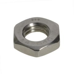 M3 x 0.50p Metric Coarse Stainless A4-70 G316 Hex Thin Lock Nuts DIN 439
