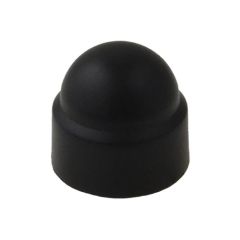 M4 Black PE UV Plug Head Cover for Hex Screws with a 7mm Spanner Size