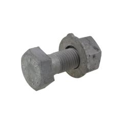 M12 x 1.75p Metric Coarse Galvanised K0 Structural High Tensile HSFG Bolt / Nut / Washer AS1252:2016