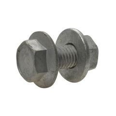 M12 x 1.75p x 30mm Metric Coarse Galvanised High Tensile Hex Flange Purlin Bolt & Nut Class 8.8 AS 1110