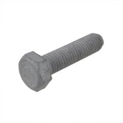 M6 x 1.00p Metric Coarse Galvanised Hex Set Screw / Hex Bolts Class 8.8 High Tensile AS 1110.2