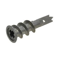 #8 x 43mm Hobson Zinc Metal Plasterboard Plug to suit 8g Screws
