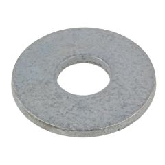 M6 (1/4") x 19mm x 1.6mm Galvanised Heavy Extra Large Mudguard Fender Washers Low Tensile HEC Standard
