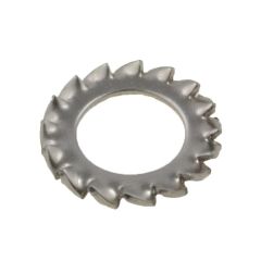 M3 (1/8") Stainless A2-70 G304 External Serrated Tooth Lock Washers DIN 6798 Type A