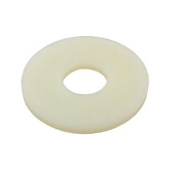 M3 (1/8") x 9mm x 0.8mm Natural Nylon Mudguard Fender Washers DIN 9021