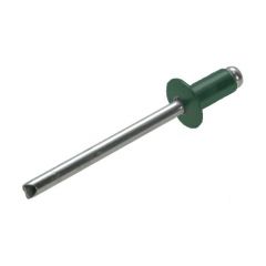 Cottage Green 73 AS 4-3 (3.2 Ø x 8L) Dome Alum Steel Rivet Grips 3.2-4.8mm