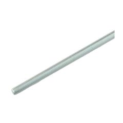Pack of 1 - M24 x 3.00p x 3 Metre (3000mm) Metric Coarse Zinc Low Tensile Allthread Rod DIN 975
