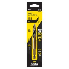 11.5mm Alpha ONSITE+ Impact Step Tip Drill Bit - 1 Pack Carded C9STQRM115