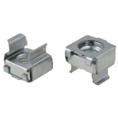 M8 x 1.25p Metric Coarse Zinc Cage Nut to suit 3.25 - 4.30mm Panel