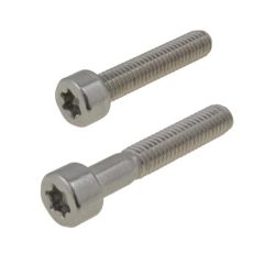 M4 x 0.70p Metric Coarse Stainless A2-70 G304 Cap Torx (T20) Machine Screws ISO 14579