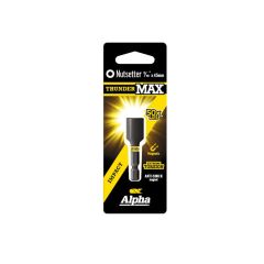 5/16" x 45mm Alpha ThunderMAX Impact Nutsetter Power Driver Bit - 1 Pack Carded CNS51645SM