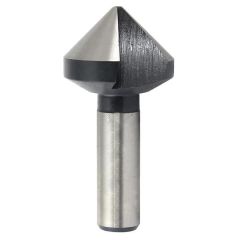 25mm x 51mm HSS Cobalt 1 Flute 90° Countersink Bit (Range: 3-25mm) Alpha CS1-25
