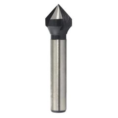 16.5mm x 60mm HSS Cobalt 3 Flute 90° Countersink Bit (Range: 2-16.5mm) Alpha CS3-16.5