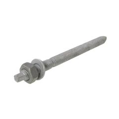 M8 x 110mm Galvanised Chisel Point Chemical Anchor Stud Bolt