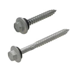 12g (5.50mm) NEO Galvanised Hex Flange (5/16") Coarse Timber T17 Screws