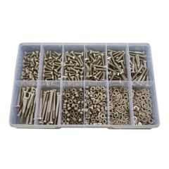 720 Piece M6 Bolt Nut Washer Stainless G304 Assortment Grab Kit191