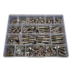 415 Piece M10 M12 Bolt Nut Washer Stainless G304 Assortment Grab Kit281