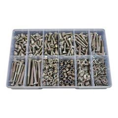 560 Piece M8 Bolt Nut Washer Stainless G304 Assortment Grab Kit283