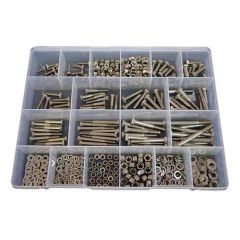 540 Piece M6 M8 Bolt Nut Washer Stainless G316 Assortment Grab Kit286